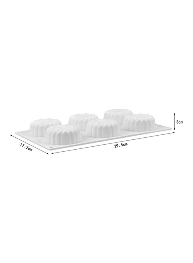 Sharpdo Silicone Cake Mould White 29.5x17.2x3cm - Image 4